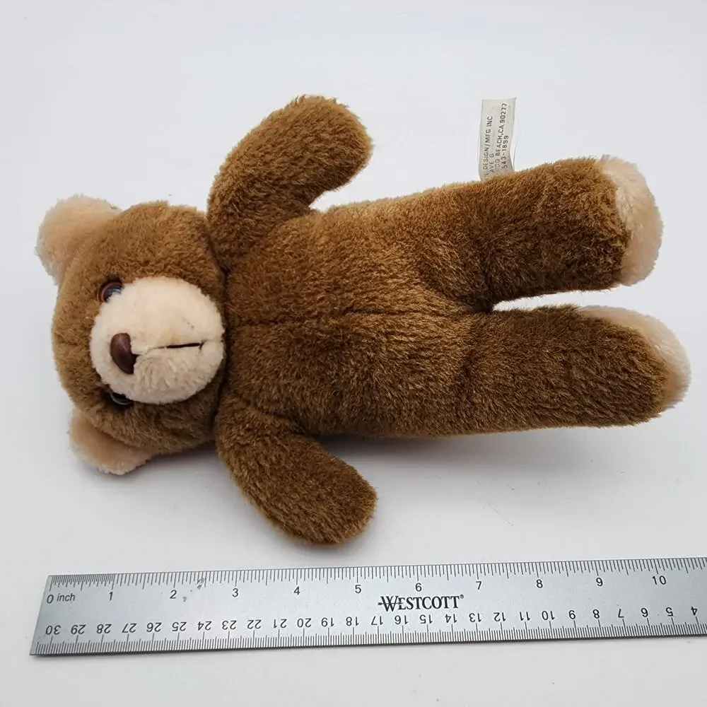 Vintage Brown Knickerbocker Teddy Bear Plush Toy 10